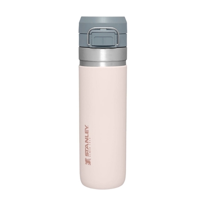 Attēls no Stanley The Quick-Flip Water Bottle Go 0 71L gaisi roza 1210001906365