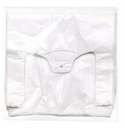 Attēls no Staples Reklamówka SARANTIS, HDPE, podstawowa, 25/6/45 cm, 11 mikr., 180 szt., biaa