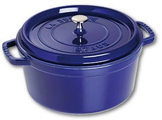 Picture of STAUB La Cocotte 28cm okrgy, ciemnoniebieski, eliwny