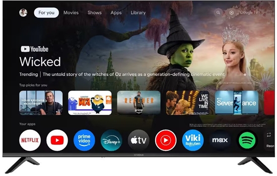 Picture of Strong SRT55UH7773 Telewizor 139,7 cm (55") 4K Ultra HD Smart TV Wi-Fi Czarny 250 cd/m²