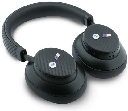 Изображение Suchawki BMW Suchawki nauszne BMW M Carbon Metal Logo Bluetooth ENC czarny