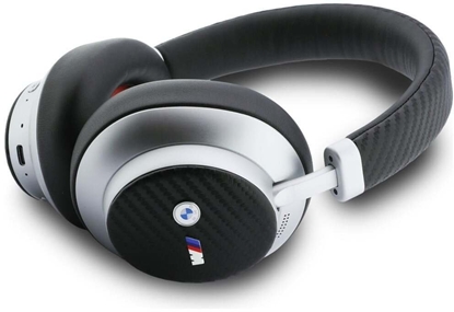 Изображение Suchawki BMW Suchawki nauszne BMW M Carbon Metal Logo Bluetooth ENC srebrny