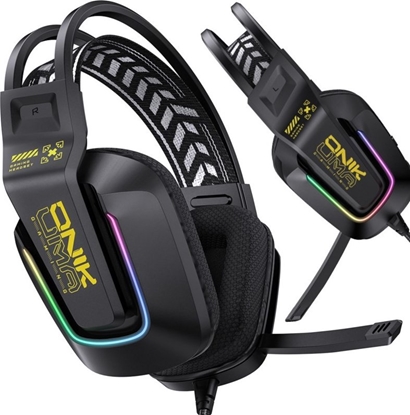 Attēls no Suchawki Onikuma ONIKUMA X13 Suchawki gamingowe nauszne RGB : Kolor - czarny