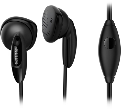 Attēls no Suchawki Philips Philips In-Ear Headphones SHE1355BK/00, Wired, 10 - 22000 Hz, Calls/Music, 14.5 g, Headset, Black
