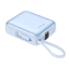 Picture of Swissten SPACE Power Bank Universal External Battery USB-C / Lightning / 10000 mAh Blue