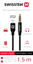 Picture of Swissten Textile Audio Adapter Lightning / 3,5 mm / 1.5m