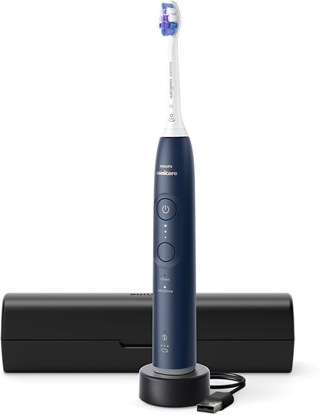 Attēls no Szczoteczka Philips Sonicare 6100 HX7403/05 Granatowa