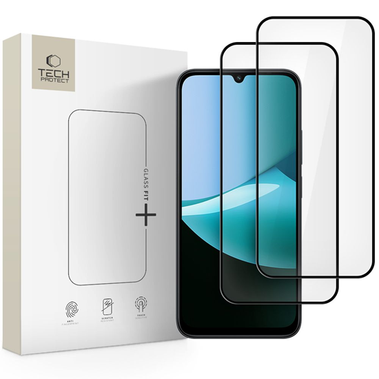 Изображение SZKŁO HARTOWANE TECH-PROTECT GLASS FIT+ 2-PACK XIA
