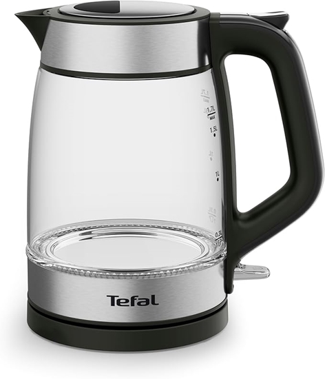 Picture of TEFAL tējkanna 1.7 l, melna/caurspīdīga