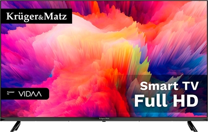 Attēls no Telewizor Kruger&Matz 43" FHD smart DVB-T2/S2 H.265 Hevc