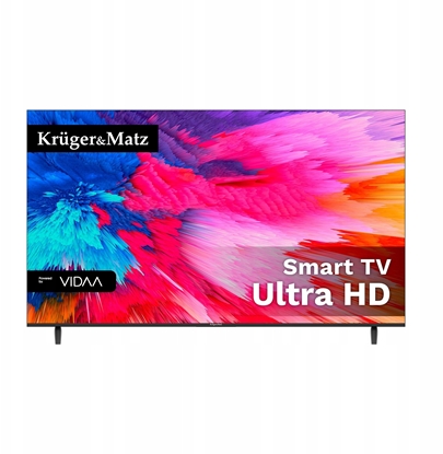 Attēls no Telewizor Kruger&Matz 55" UHD smart DVB-T2/S2 H.265 Hevc
