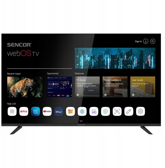 Picture of Telewizor Sencor SLE 43US804B WEBOS UHD TV         SENCOR