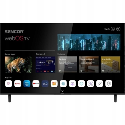 Attēls no Telewizor Sencor SLE 50US803B WEBOS SMART TV       SENCOR