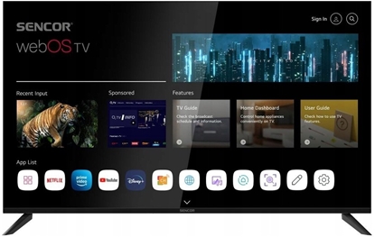 Attēls no Telewizor Sencor SLE 50US804B WEBOS UHD TV         SENCOR