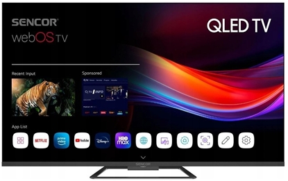 Attēls no Telewizor Sencor SLE 55Q871B Q-SERIES WEBOS TV     SENCOR