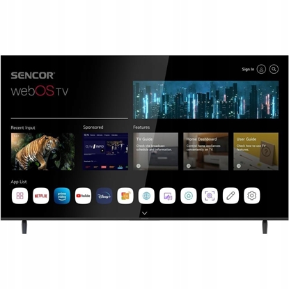 Attēls no Telewizor Sencor SLE 65US803B WEBOS SMART TV       SENCOR