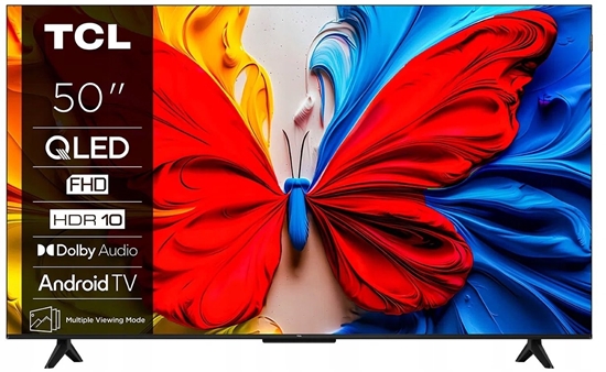 Изображение Telewizor TCL 50V5C QLED 50'' Full HD Android