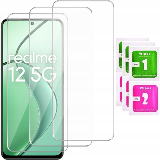 Picture of TelForceOne Szko hartowane 2,5D do Realme 12 5G
