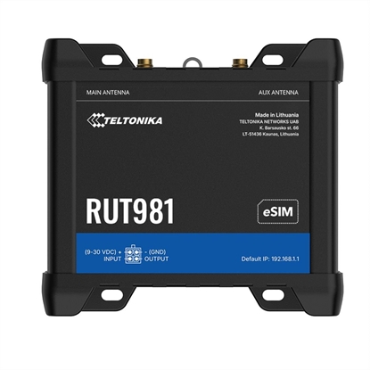 Изображение Teltonika RUT981 CAT4 LTE Router Dual SIM & eSIM