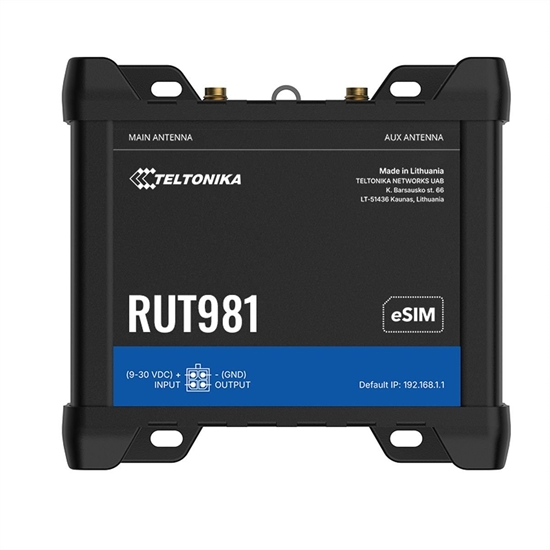 Picture of Teltonika RUT981 CAT4 LTE Router Dual SIM & eSIM