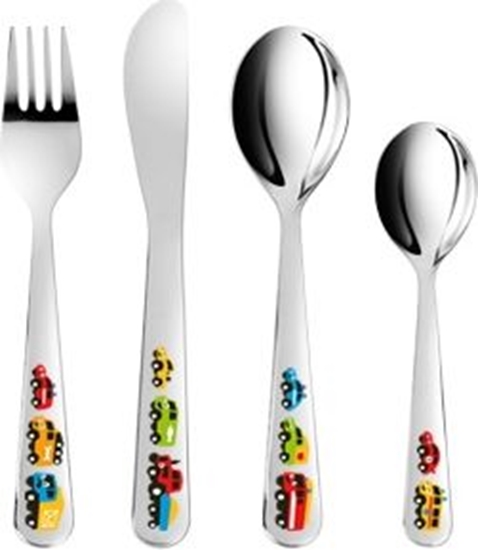 Изображение Tescoma Sztuce dziecice BAMBINI, autka, 4 szt. (668091.00)