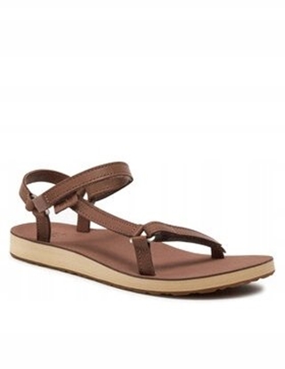 Picture of Teva Teva W Original Universal Slim Leather Sandals 1151031-ACR Brzowe 36