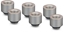 Picture of Thermal Grizzly DeltaMate Extender Fitting - MF14, matt nickel, opakowanie 6 sztuk