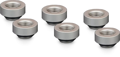 Picture of Thermal Grizzly DeltaMate Extender Fitting - MF7, matowy nikiel, opakowanie 6 sztuk