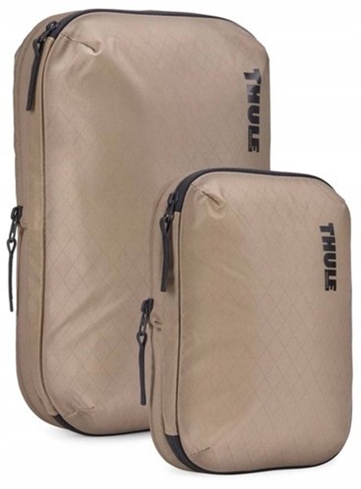 Picture of Thule | Compression Cube Set, Small/Medium | Packing Cube | Gentle Beige