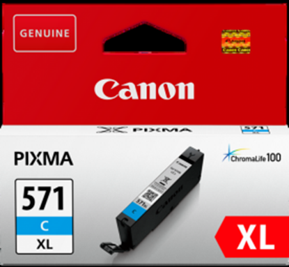 Picture of Tintes kārtridžs Canon CLI-571XL Cyan