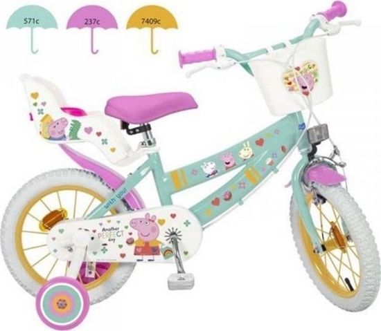 Picture of Toimsa Rower dziecicy Peppa Pig (3-5 lata) 12"