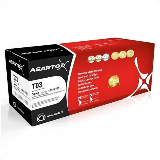Picture of Toner Asarto Toner Asarto do Canon T03 | 2725C001 | 51500 str. | black
