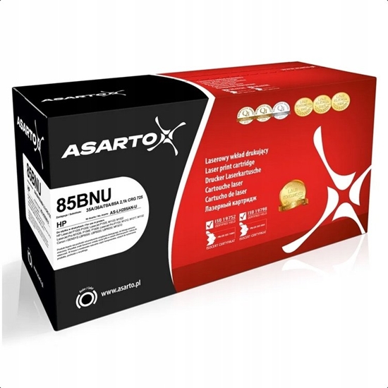 Picture of Toner Asarto Toner Asarto do HP 85BNU | 35A/36A/78A/85A CRG 725 | 2100 str. | black