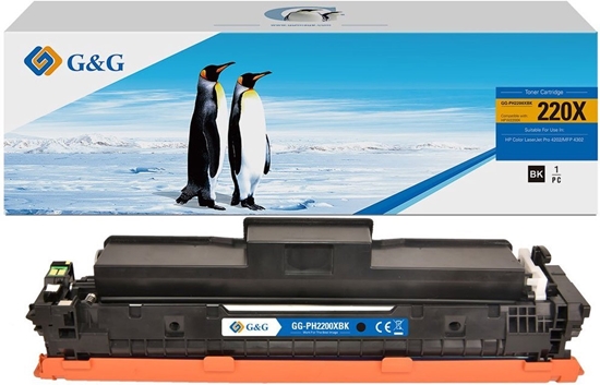 Изображение Toner G&G toner W2200X, NT-PH2200XBK-B-V2-S1, HP W2200X, black, 7500s, high capacity
