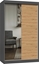 Attēls no Topeshop SZAFA PRZESUWNA IGA 120 CM 1 LUSTRO ANTRACYT DB ARTISAN