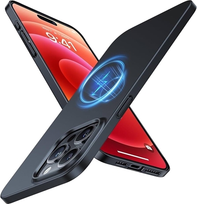 Изображение Torras Etui SlimFit Mag do iPhone 15 (czarny)