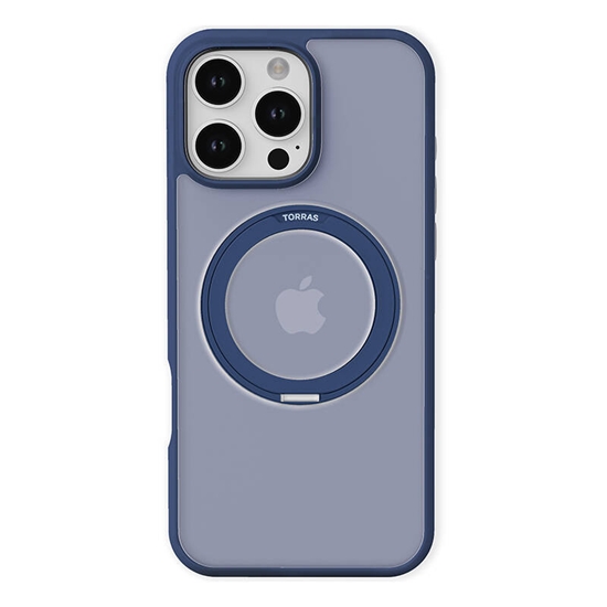 Изображение Torras Etui Torras Ostand Pro dla iPhone 16 ProMax (Niebieskie)