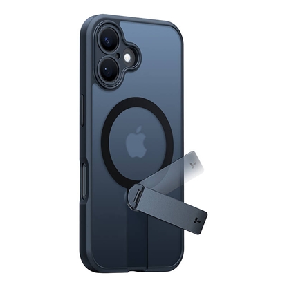 Изображение Torras Etui Torras Pstand Spin dla iPhone 16 (Czarny)