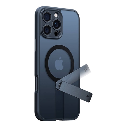 Изображение Torras Etui Torras Pstand Spin dla iPhone 16 Pro (Czarny)