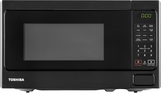 Picture of Toshiba MM EM20PBK microwave oven, 20 L, 800 W, with digital control
