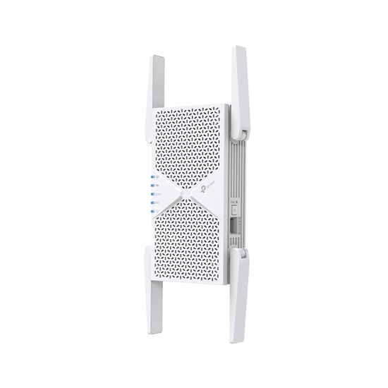 Picture of TP-LINK BE6500 Dual-Band Wi-Fi 7 Range Extender | RE405BE | 2.4 GHz, 5 GHz | 802.11ax | 688/5764 Mbit/s | Ethernet LAN (RJ-45) ports 1 | MU-MiMO No | no PoE