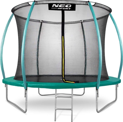 Attēls no Trampolina ogrodowa Neo-Sport NS-10C181 z siatk wewntrzn 10 FT 312 cm