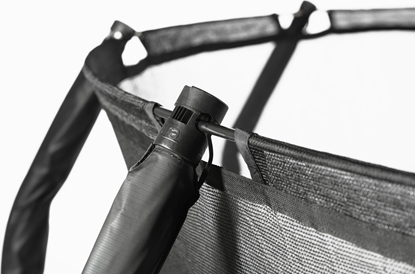 Attēls no Trampolina ogrodowa Salta Premium Black Edition z siatk wewntrzn 396 x 244 cm