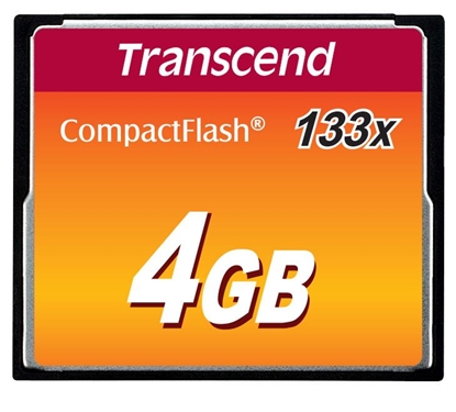 Attēls no Transcend Compact Flash      4GB 133x