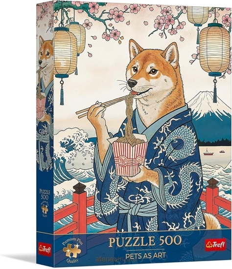 Picture of Trefl PUZZLE 500EL TREFL PREMIUM MAKARONOWA MEDYTAC P8