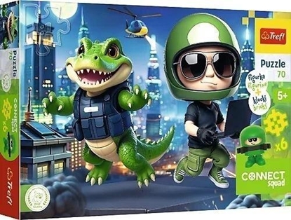 Attēls no Trefl Puzzle 70 Connect Mark