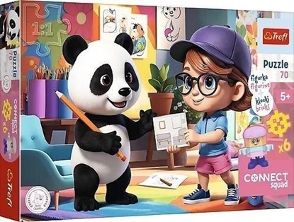 Attēls no Trefl Puzzle Connect Amy 70el