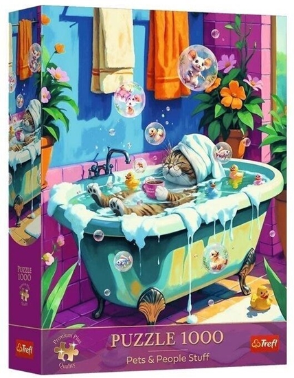 Изображение Trefl Puzzle Premium Plus 1000 Miau