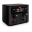Attēls no Tristar Double Basket Airfryer | FR-9075 | Power 2500 W | Capacity 9 L | Hot air technology | Black