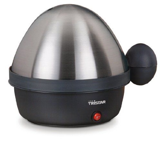 Picture of Tristar Egg Boiler EK-3076 Black, Stainless Steel Lid Eggs capacity 7